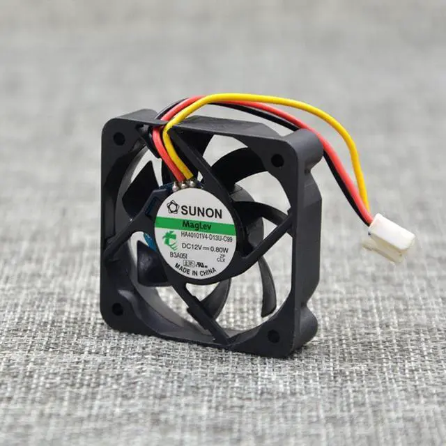 Alt view image 3 of 3 - Jianjun FOR SUNON HA40101V4-D13U-C99 12V 0.80W 4CM 4010 ultra-quiet fan