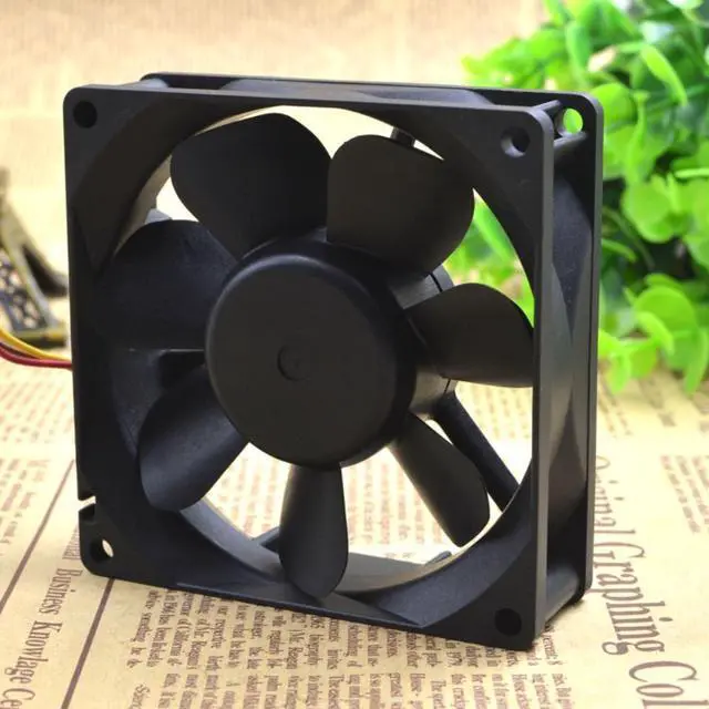 Alt view image 3 of 3 - FOR Sanyo 8cm 8025 12V 0.38A Double Ball High Volume Box Fan 9A0812EG403