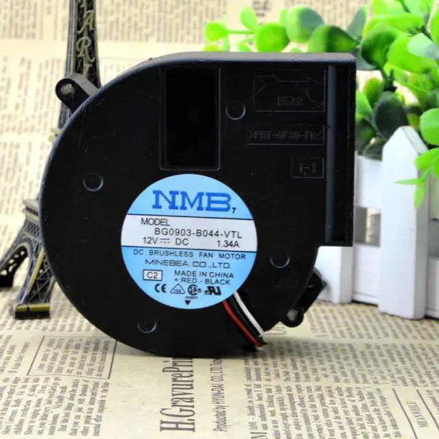 Alt view image 3 of 3 - Japan For NMB BG0903-B044-VTL 12V 1.34A Turbo Centrifugal 9733 Dell GX260 Fan