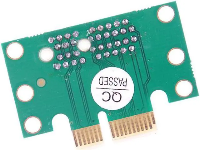 Alt view image 3 of 3 - BTBcoin PCI-E PCI Express X1 Adapter Riser Card PCI E PCIE X1 to X1 Slot Convert Card 90 Degree For 1U Server Chassis Wholesale