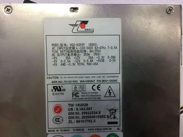 Alt view image 2 of 2 - HG2-6350P 350W Power supply of industrial control unit sensor