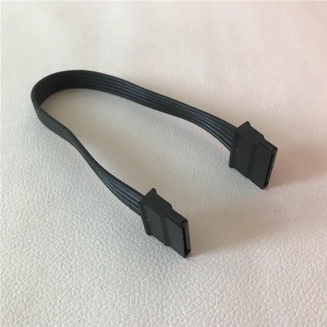 Main image of SATA Female to Female Adapter Power Extension Cable for PC Chassis Motherboard Charger Supply Black 20cm