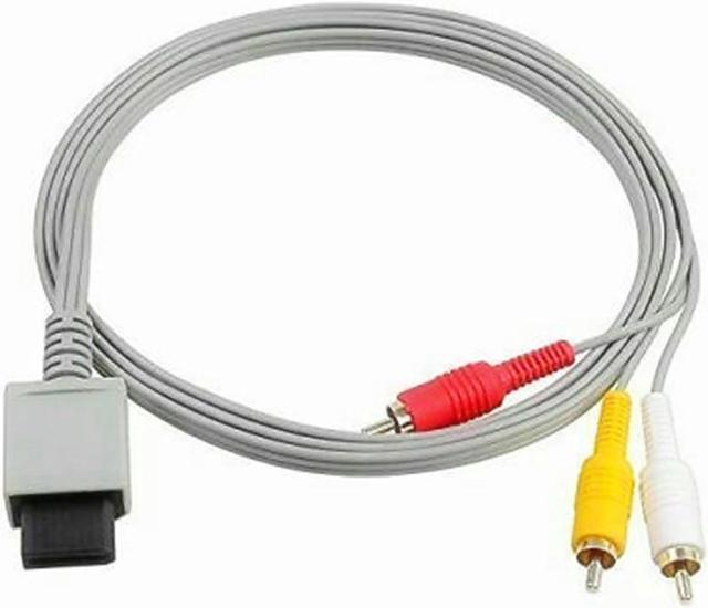 Nintendo Wii Audio Video AV Composite Cable Cord 