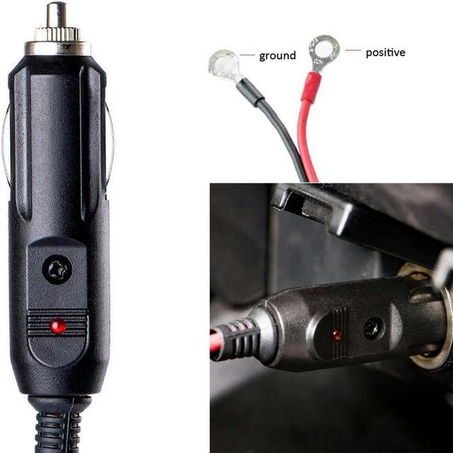 Male Cigarette Lighter Adapter Power Plug