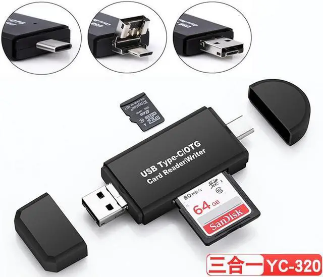 Main image of OIAGLH OTG Micro SD Card Reader USB 3.0 Card Reader 2.0 For USB Micro SD Adapter Flash Drive Smart Memory Card Reader Type C Cardreader