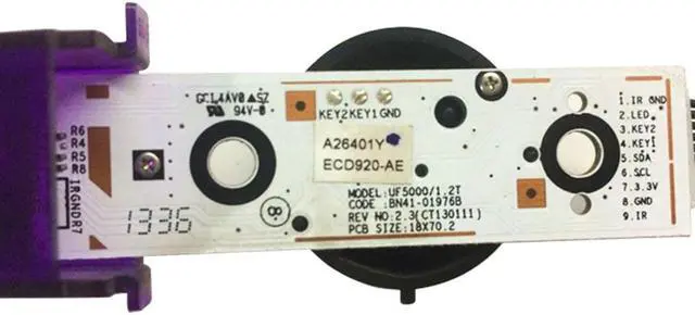 Main image of FOR BN41-01976B TV Key Board Remote Control Board for UF5000 F6400 Button Board TV Power Button Control Board
