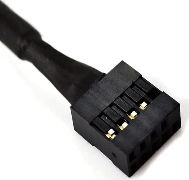 Alt view image 6 of 6 - USB 3.0 20Pin Header Male to USB 2.0 9Pin Female  Cord Data Transmission  Adapter Cable Computer Motherboard Cable Wire