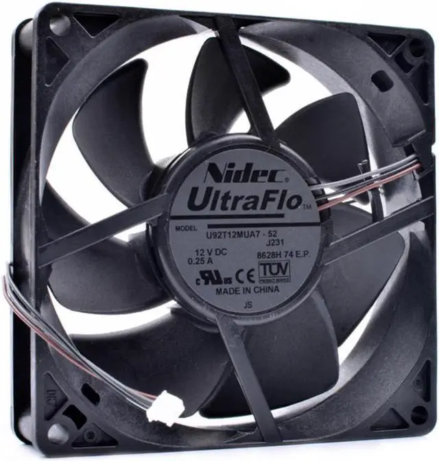 Main image of U92T12MUA7-52 9cm 92x92x25mm 9025 12V 0.25A repair and replacement projector built-in cooling fan