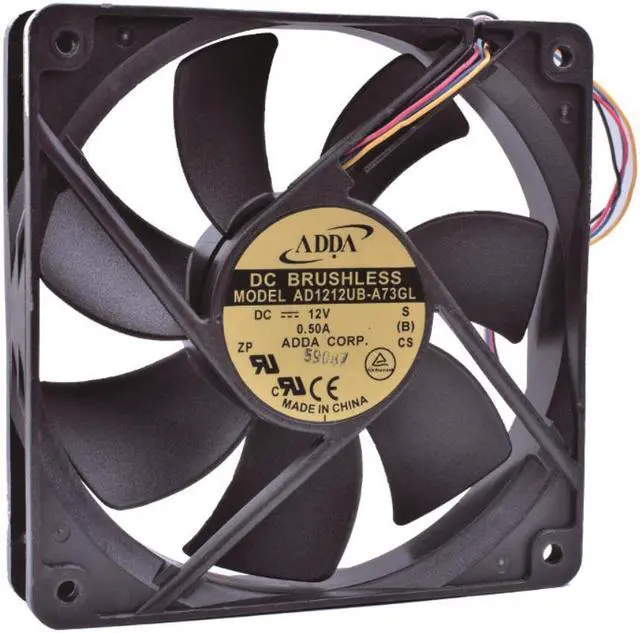 Main image of COOLING REVOLUTION AD1212UB-A73GL 12cm 120mm fan 12025 12V 0.50A Double ball bearing DC fan computer CPU cooler cooling fan