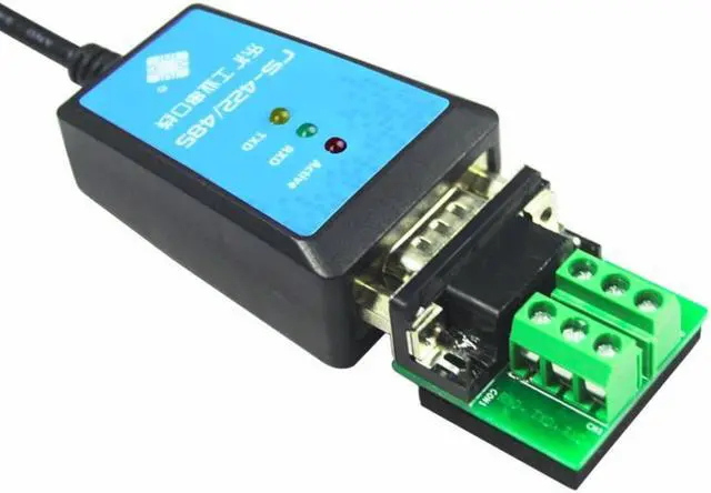 Main image of USB2.0 USB 2.0 to RS485 RS-485 RS422 RS-422 DB9 COM Serial Port Converter Adapter Cable FTDI chipset 1.8M Magnetic Ring Led