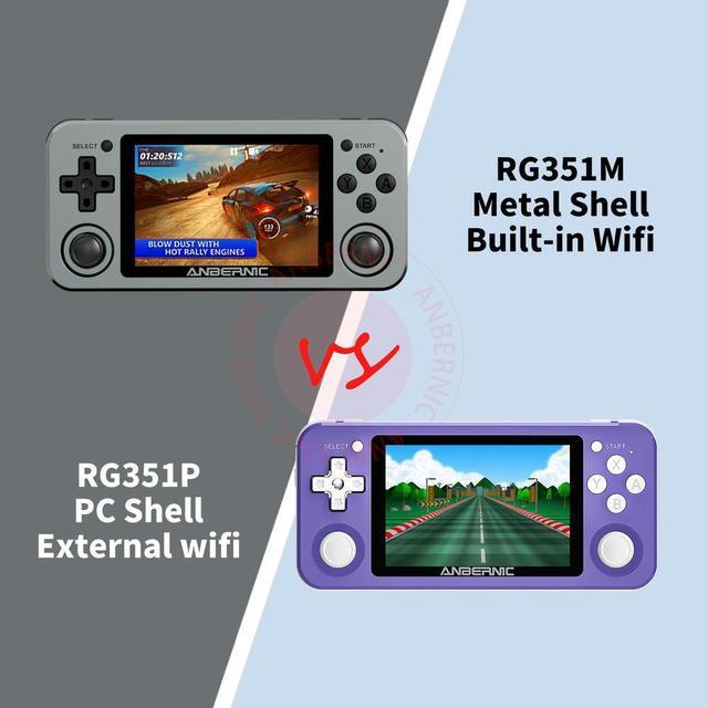 Rg351v Handheld Game Console, Retro Game Console Rg 351