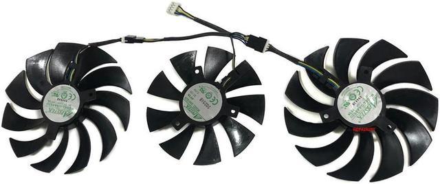 OIAGLH 3Pcs/Set DIY FDC10015H12S,Graphics Video Card Fan,GPU VGA