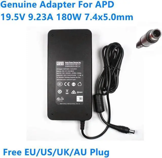 Main image of OIAGLH 19.5V 9.23A 180W 7.4x5.0mm APD DA-180D19 Power Supply AC Adapter For Laptop Power Charger