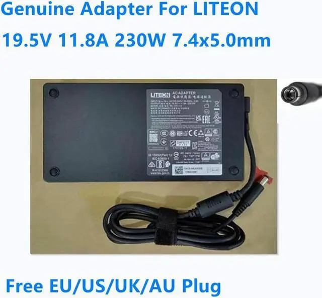 Main image of OIAGLH 19.5V 11.8A 230W 7.4x5.0mm LITEON PA-1231-12 Power Supply AC Adapter For Laptop Charger