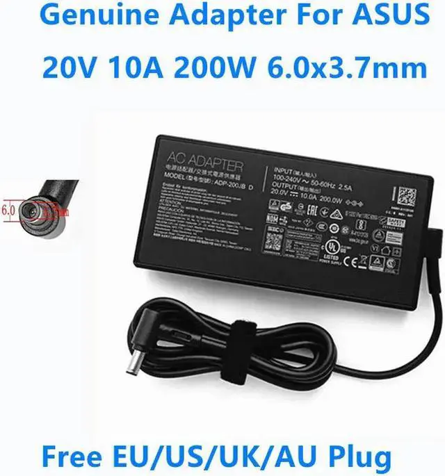 Main image of OIAGLH 20V 10A 200W 6.0x3.7mm ADP-200JB D Power Supply AC Adapter For Laptop Charger