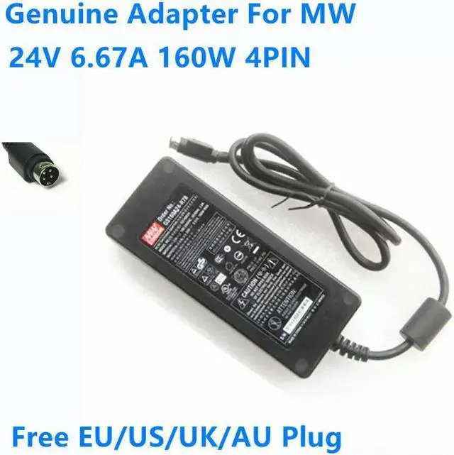 Main image of OIAGLH 24V 6.67A 160W 4PIN GS160A24 GS160A24-R7B Power Supply AC Adapter For MW mean well Charger