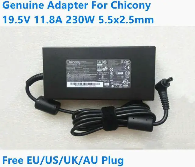 Main image of OIAGLH 19.5V 11.8A 230W 5.5x2.5mm Chicony A17-230P1A A230A015P Power Supply AC Adapter For Laptop Charger