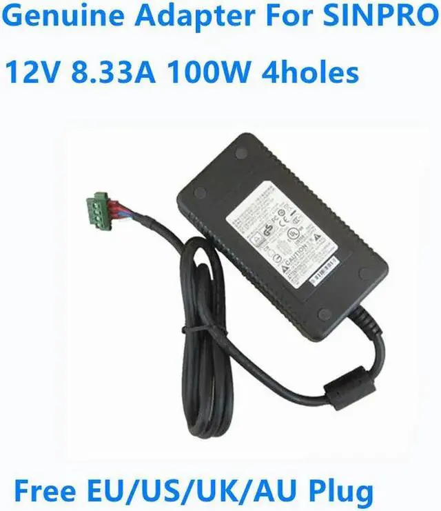 Main image of OIAGLH 12V 8.33A 100W 4holes IPU100-105 Switching Power Supply AC Adapter For SINPRO Medical Charger