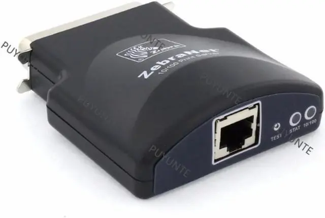 Alt view image 2 of 2 - P1031031 Zebranet 10/100 External Print Server for Z4M+ Z6M+ 105SL S600 170Xi4 170Xi3 170Xi2 170Xi