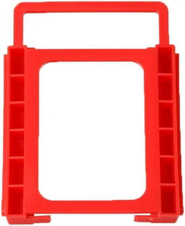 Main image of 2.5 to 3.5 inch SSD to HDD Mounting Adapter Bracket Hard Drive Holder Mounting Adapter Bracket RED