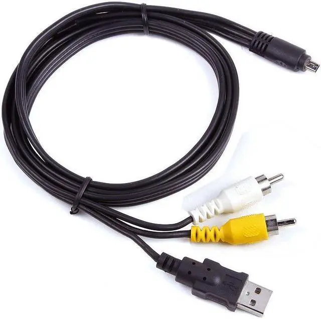 Main image of 3in1 USB Charger +Data +A/V TV Cable For Sony Cybershot DSC-W810 DSC-W830 Camera