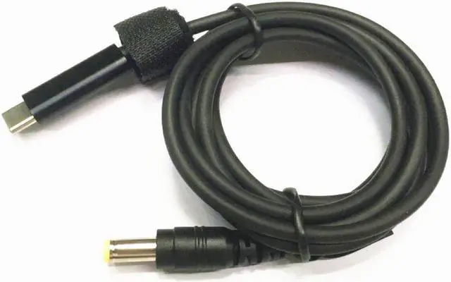 Main image of USB 3.1 Type C USB-C Male to DC 5.5X2.5mm Male Power Jack Extension Charge Cable Charging Cord (Type c to 5.5X2.5mm)