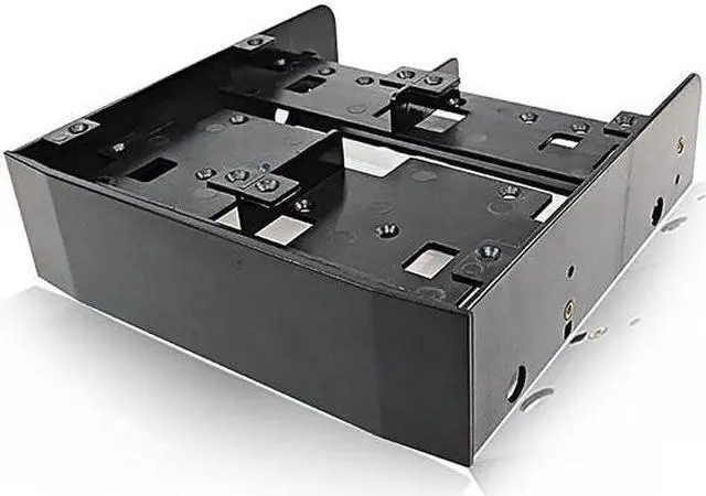 Main image of 5.25" To 3.5" 2.5" Hdd/Ssd Floppy-Drive Bay ray Bracket Mounting HDD Adapter SSD Hard Drive Supports up to 6*2.5" hard drives