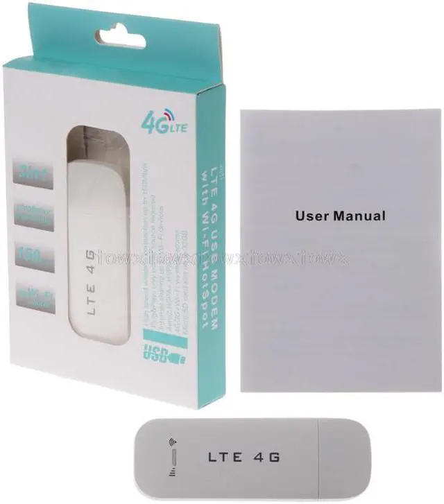 Main image of 4G LTE USB Modem Network Adapter With WiFi Hotspot SIM Card 4G Wireless Router For Win XP Vista 7/10 Mac 10.4 IOS A701 S11 19