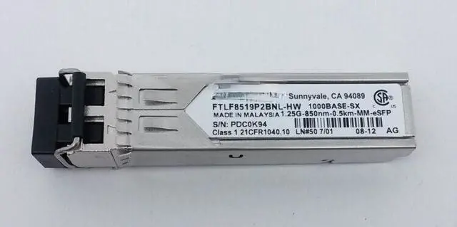 Main image of For Finisar Optical Module FTLF8519P2BNL-HW SFP 1.25G 850nm 550m Gigabit Multimode