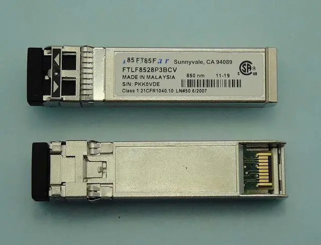 Main image of for 8g storage Optical module Finisar fiber 8g multimode dual fiber SFP+: FTLF8528P3