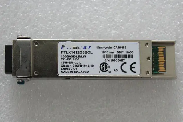 Main image of for Finisar 10G 10km 10G single-mode dual-fiber XFP: FTLX1412D3BCL
