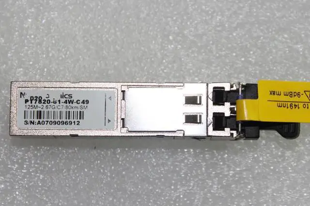 Main image of 1.25G-2.67G 80KM: PT7820-61-4W-C49 sfp fiber optic module