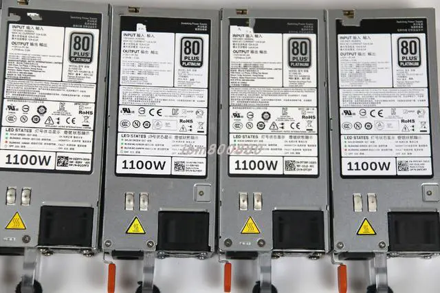Main image of For DELL R520/R620/R720XD 1100W power supply 0NTCWP 0YT39Y 0GYH9V 0GDPF3