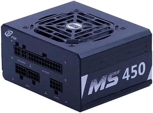Main image of FSP rated 450W Classic MS450 full module SFX small chassis power supply Bronze certification