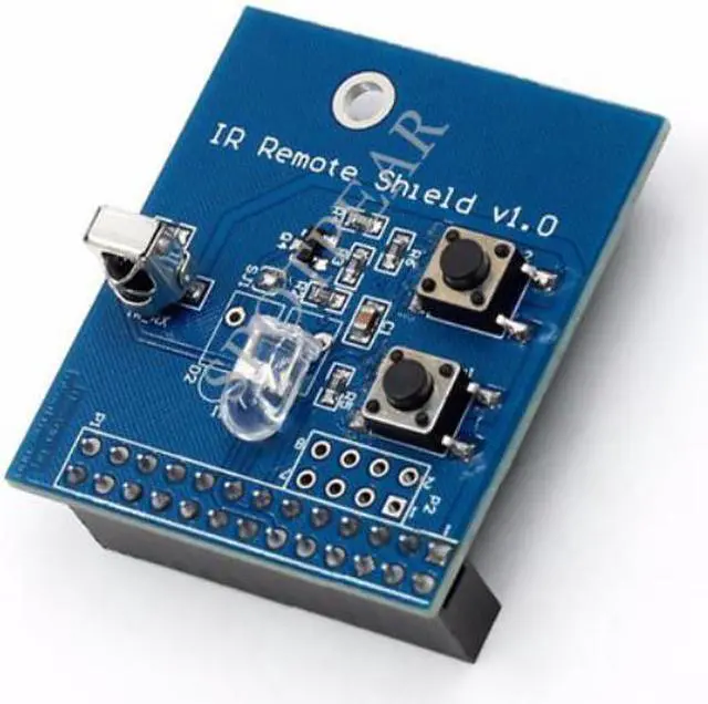 Main image of Raspberry Pi IR Remote Shield DIY dual IR transmitter receive and transmit