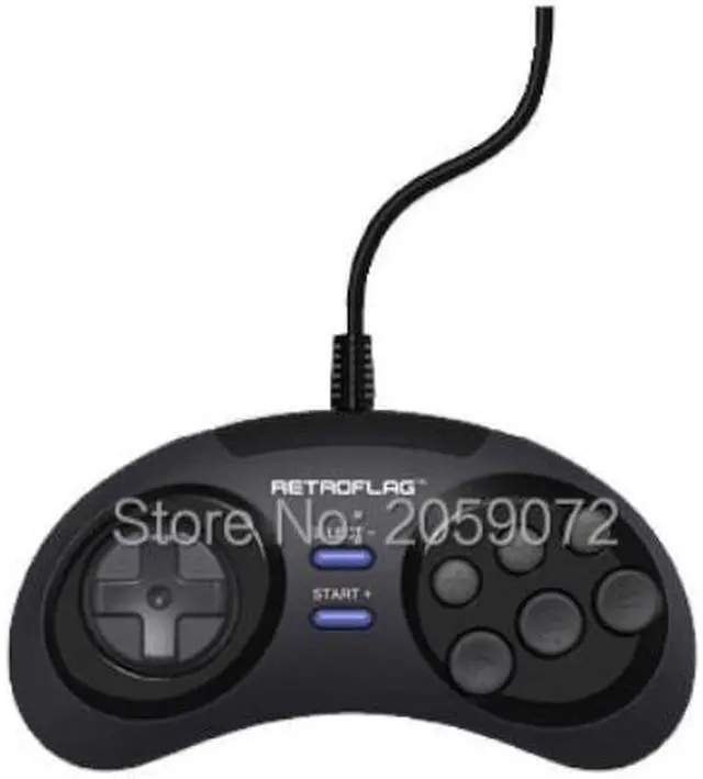 Main image of Classic USB controller support XINPUT DINPUT mode and Turbo function Compatible with Raspberry Pi  Windows