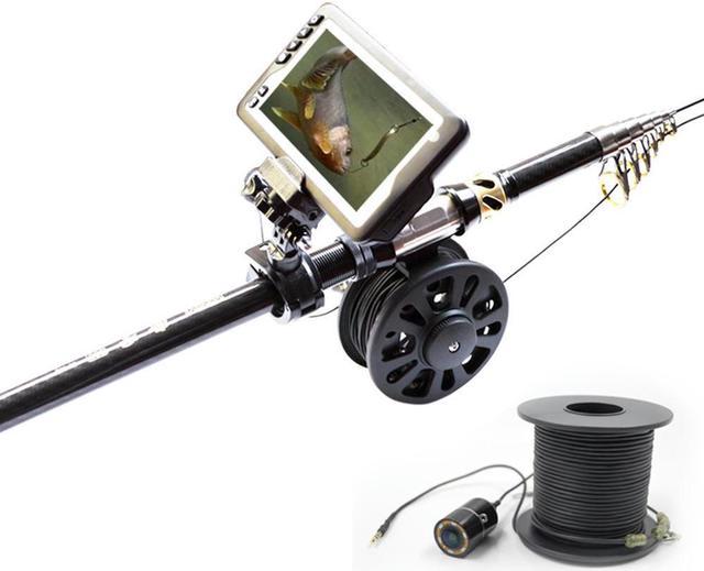 OIAGLH Tel opic Fishing Rod Carbon Fiber Fishing Rod And Reel Combo Sea  Casting Fishing Rod With Camera Visual Fish Finder 