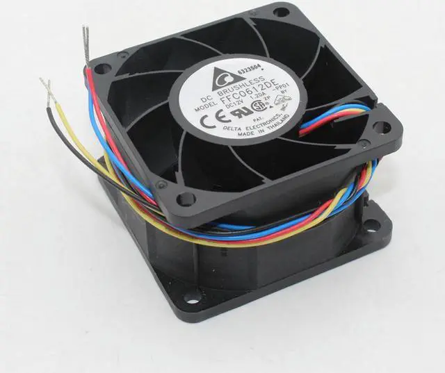 Main image of FFC0612DE 6038 12V 0.78A 6CM Server 4-Wire PWM Chassis Cooling Fan