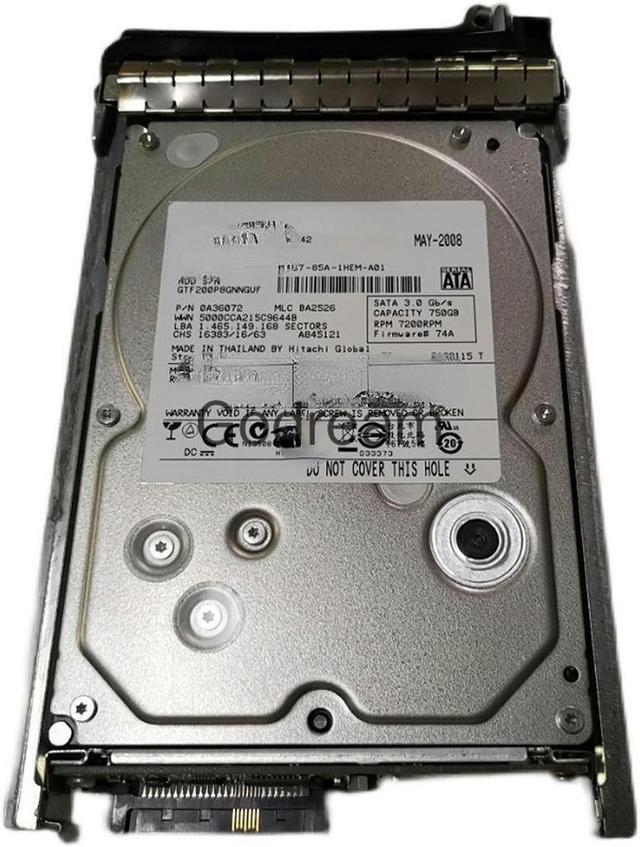 OIAGLH For 0NW342 750G 7.2K 3.5 SATA-SAS Server Hard Disk