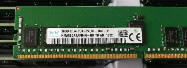 Main image of OIAGLH For 16G 1RX4 PC4-2400T ECC REG HMA82GR7MFR4N-UH