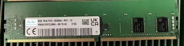 Main image of OIAGLH For HMA81GR7CJR8N-XN 8G 1RX8 PC4-3200AA REG