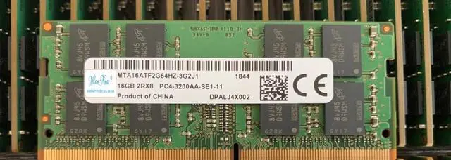 Main image of OIAGLH For MTA16ATF2G64HZ-3G2J1 notebook Micron 16GB 2Rx8 3200Mbps