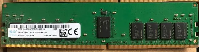Main image of OIAGLH For 16G 2RX8 PC4 2666V ECC REG MTA18ASF2G72PDZ-2G6E1