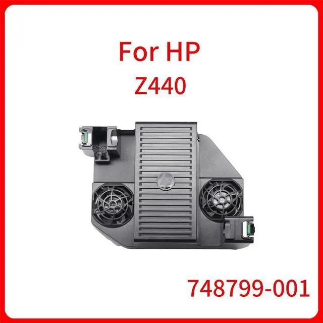Main image of 748799-001 For HP Z440 Memory Cooling Solution J2R52AA Memory Fan Baffle Server Workstation radiator Fan Assembly