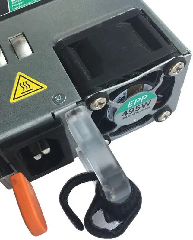 Alt view image 3 of 3 - 495W Power Supply E495E-S1 D495E-S1 9338D For DELL R830 R730 R630 R530 T630 T430 T330 Server Power Supply Module