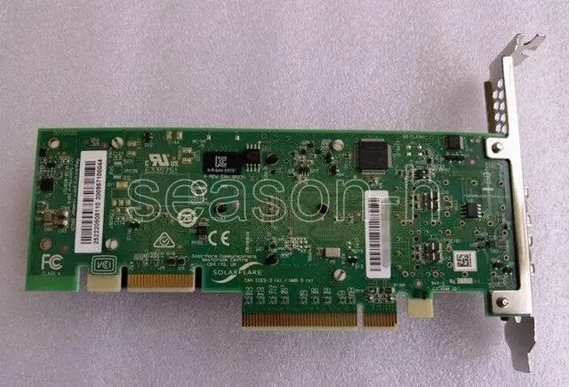 Alt view image 2 of 4 - SolarFlare XtremeScale X2522 PLUS 10G Dual 10/25G SFP28 PCIE 3.1x8 NIC X2522plus network card