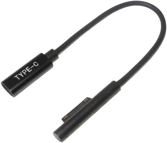Main image of for USB Type-C PD Converter Fit for Microsoft Surface Pro 6 5 4 3 Laptop Power Supply Adapter Cable Cord Fit for Surface
