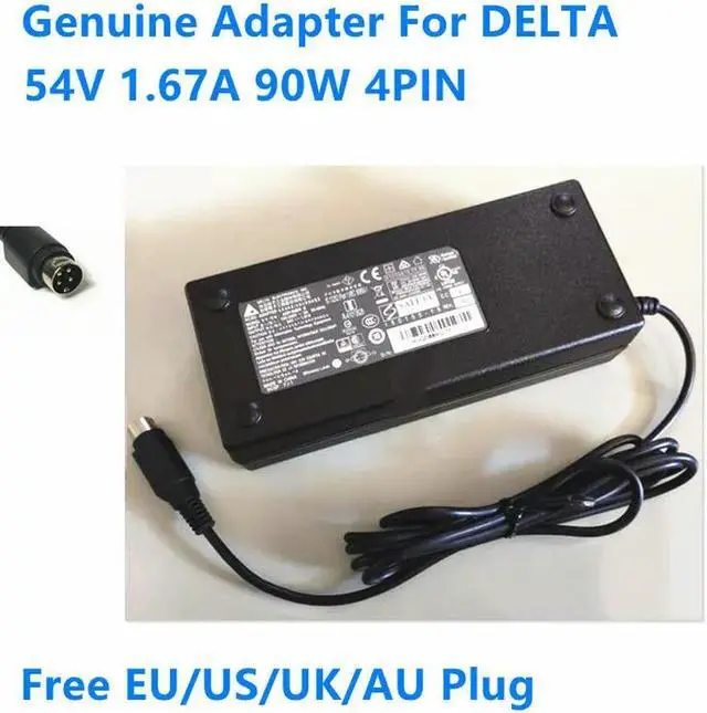 Main image of OIAGLH 54V 1.67A 90W 4PIN DELTA ADP-90DR B AC Adapter For SG350-10P SG250-10P SF352-08P GS1900-10Power Supply Charger