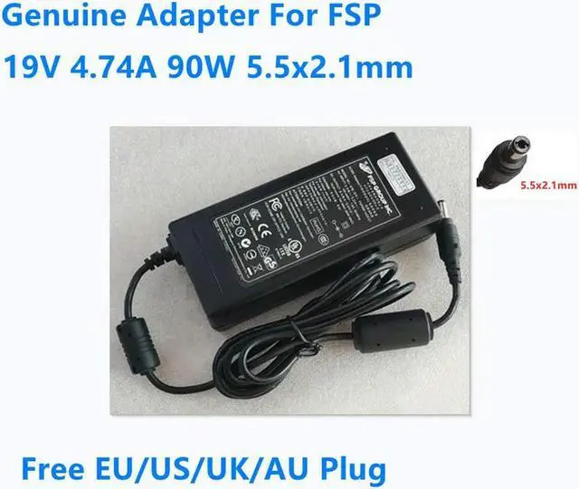 Main image of OIAGLH 19V 4.74A 90W 5.5x2.1mm FSP090-1ADC21 AC Adapter For Power Supply Charger