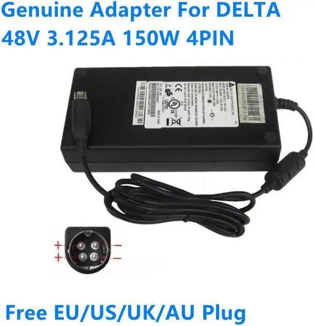 Main image of OIAGLH 48V 3.125A 150W 4PIN DELTA DPSN-150JB D AC Adapter For Power Supply Charger